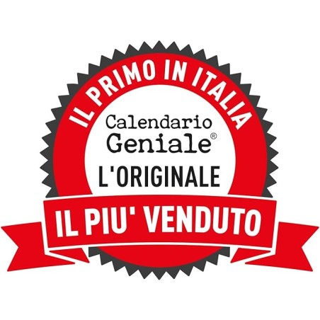 Calendario geniale con supporto 2025