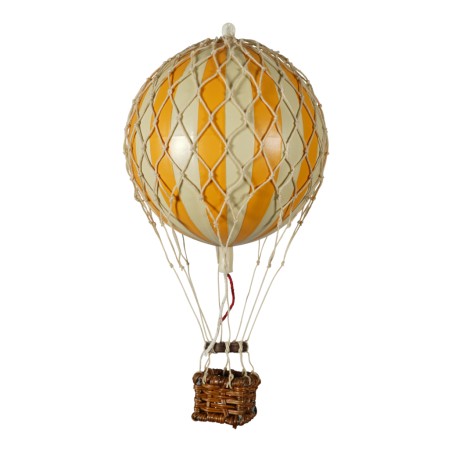 Mongolfiera mini righe arancio