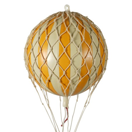 Mongolfiera mini righe arancio