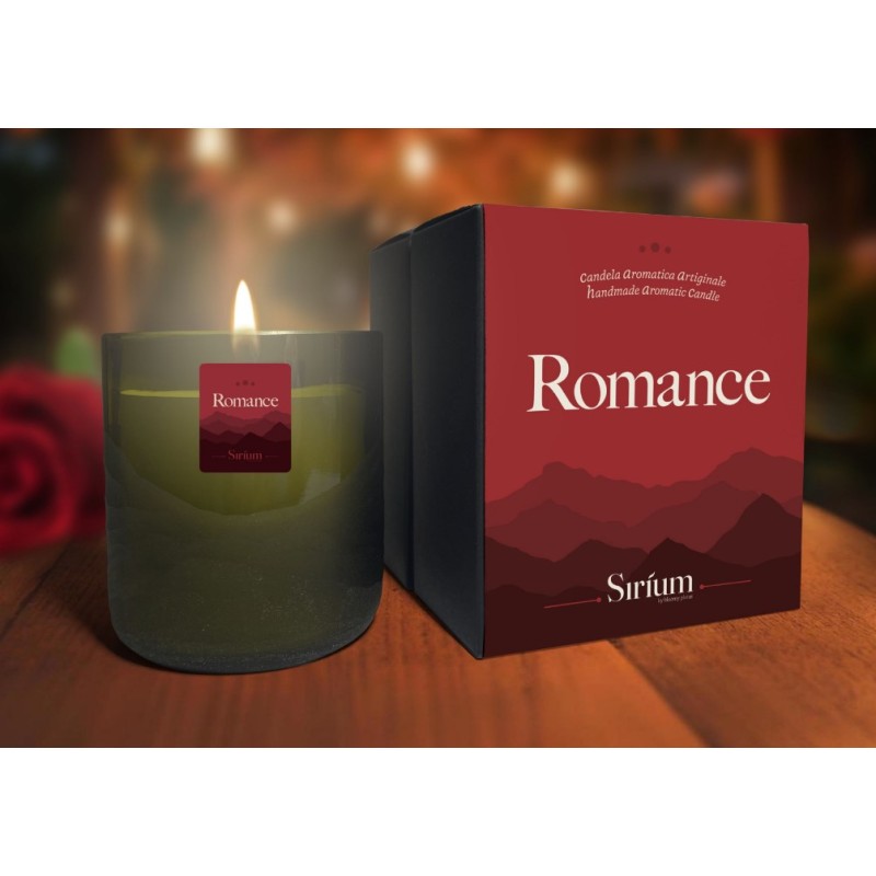 Candela profumata Sirium collection Romance